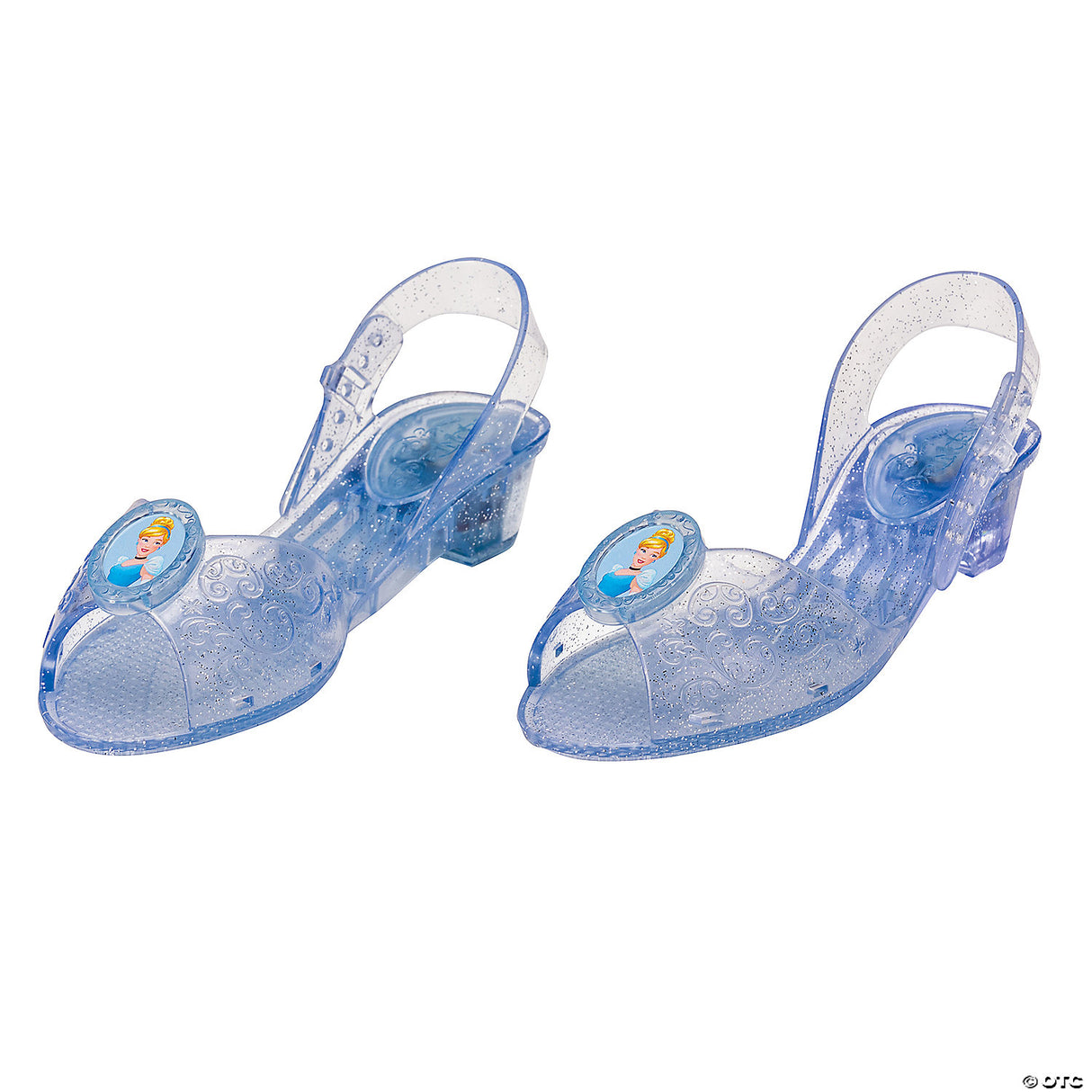 Girl's Disney's Cinderella Light-up Shoes - Size 11-12