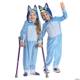 Toddler Bluey Adaptive Costume - Large 4-6x - Toddler Halloween Costume Cosplay