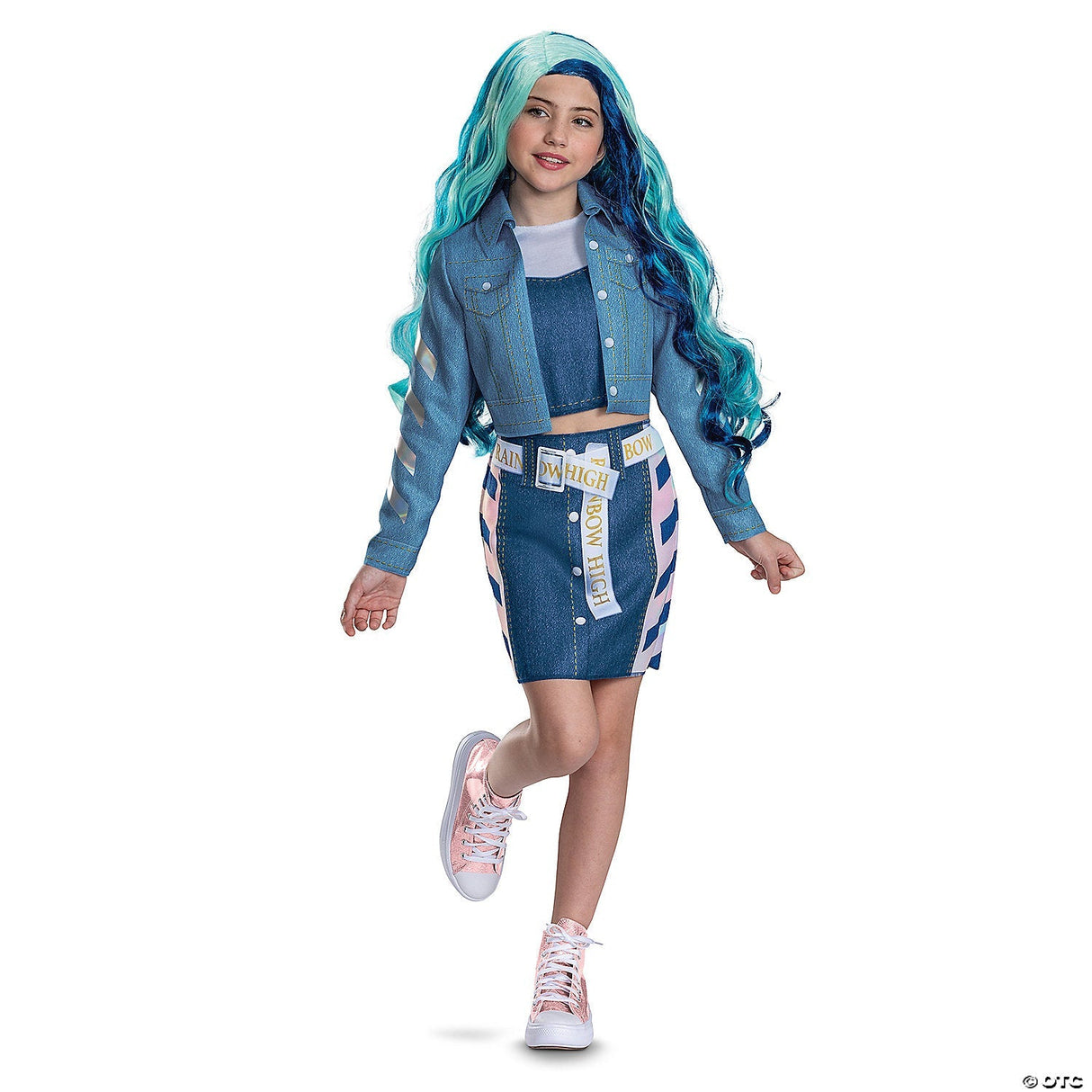 Girl's Classic Rainbow High Skylar Costume Medium 7-8 – Kids Halloween Outfit