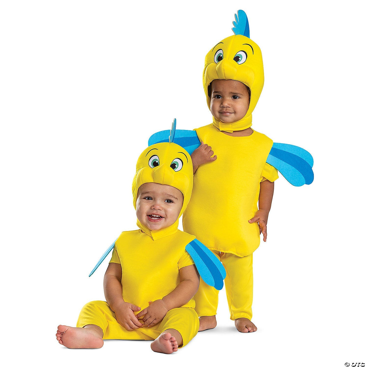 Baby Classic Disney's Little Mermaid Animated Flounder Costume - Small 12-18 Months