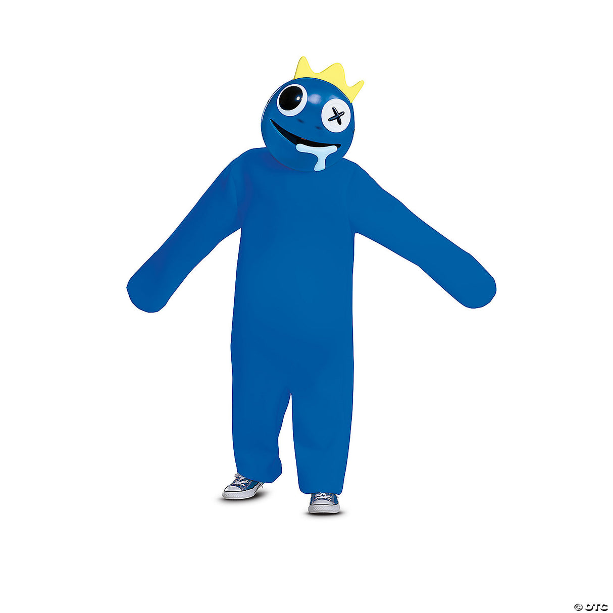 Kids Deluxe Rainbow Friends Blue Costume - Medium 7-8