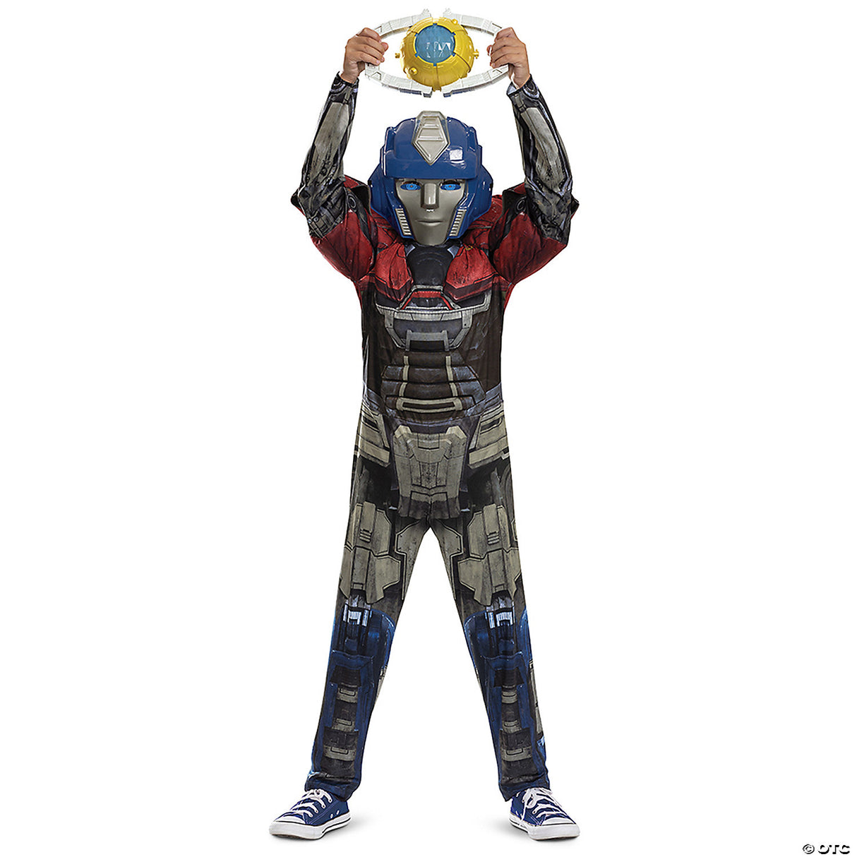 Kids Classic Muscle Transformers One™ Optimus Prime/orion Pax Costume - Medium 7-8