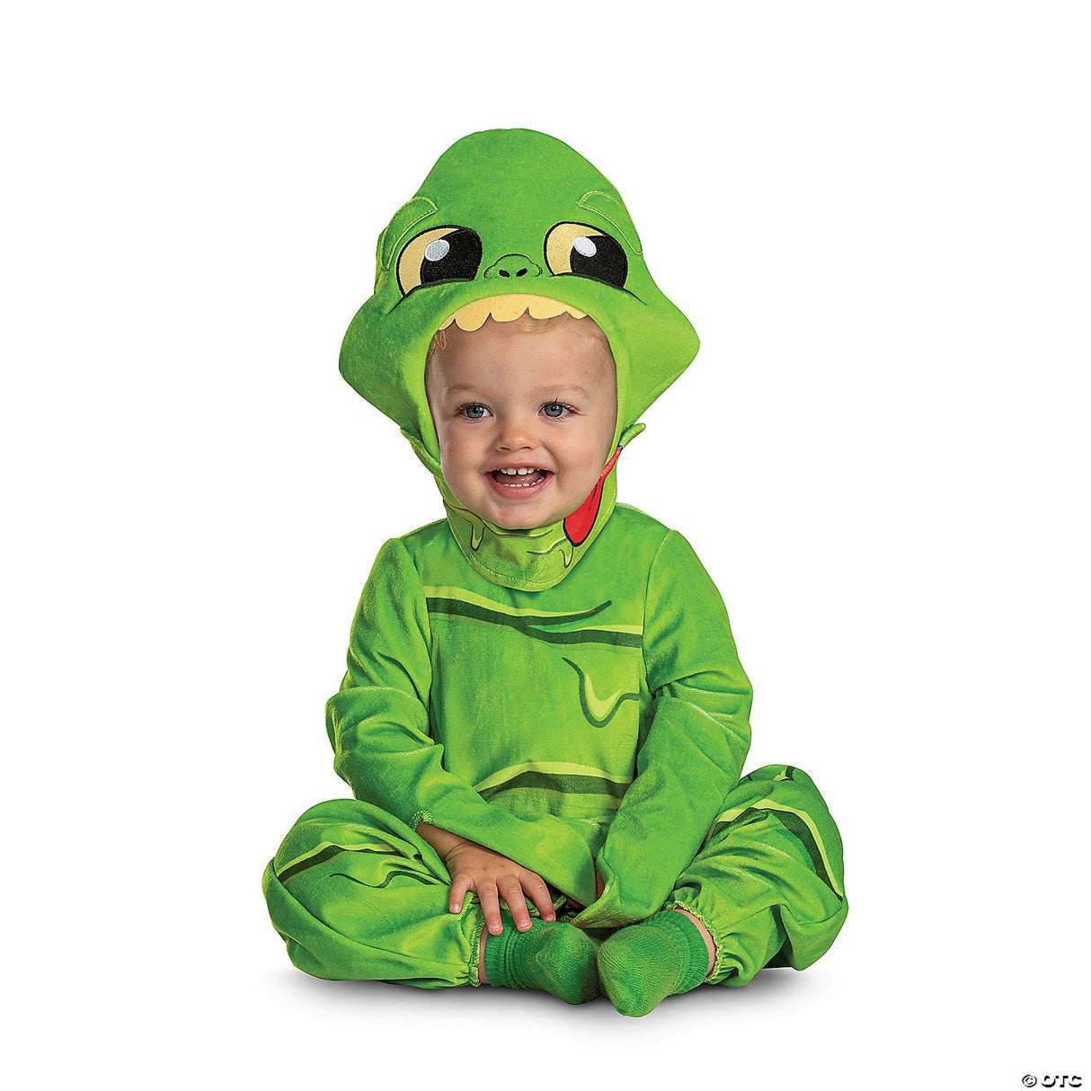 Baby Ghostbusters™ Slimer Posh Costume - Xs 12-18 Months Kids Halloween Costume