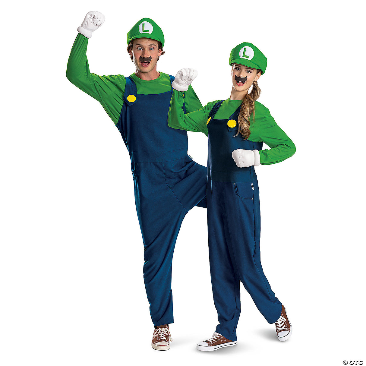 Adults Elevated Super Mario Bros™ Luigi Costume - Small/medium 38-40