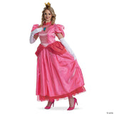 Women's Elevated Super Mario Bros™ Princess Peach Costume - Small 4-6 - Hallowee
