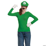 Adults Elevated Super Mario Bros™ Luigi Costume Accessory Kit