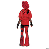 Girl's Descendants Red Dxl L - Halloween Costume Dress Up Party Outfit