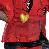 Girl's Descendants Red Dxl L - Halloween Costume Dress Up Party Outfit