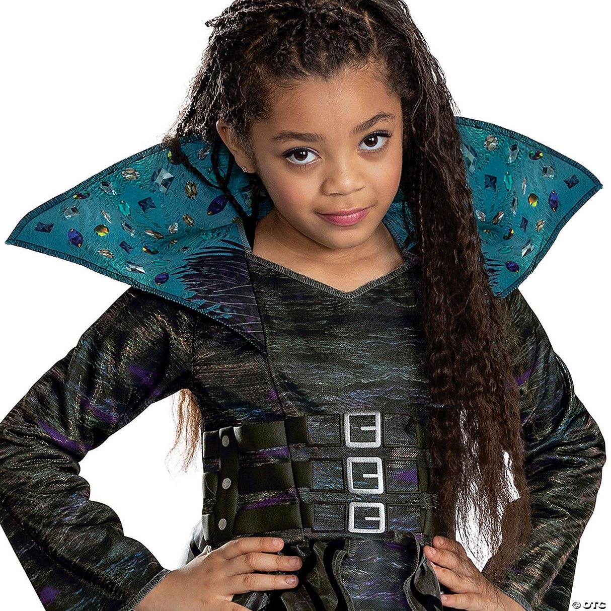 Girl’s Deluxe Disney’s Descendants 4: The Rise Of Red Uliana Costume - Medium 7-8