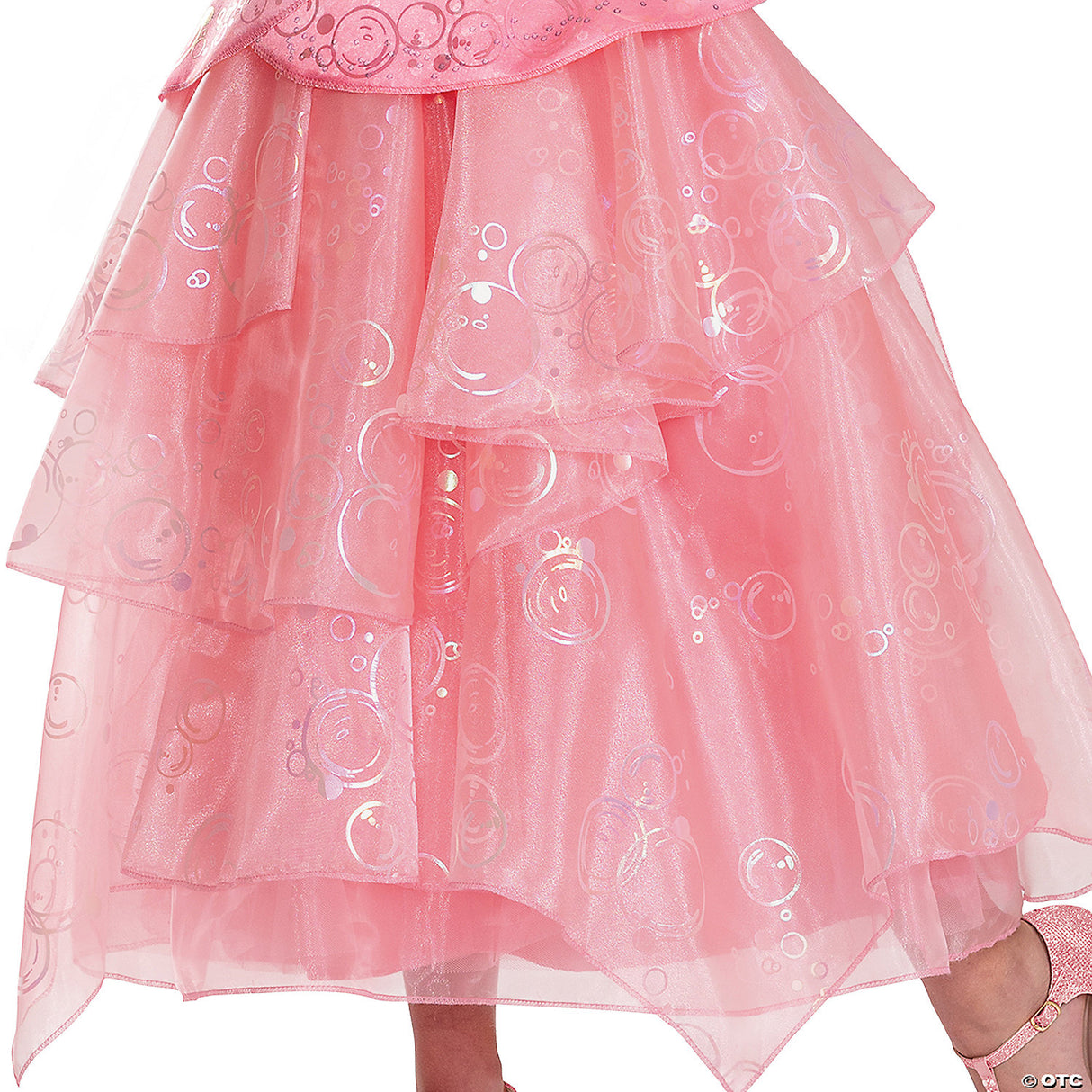 Girl’s Deluxe Wicked™ Glinda The Good Witch Pink Dress Costume - Medium 7-8