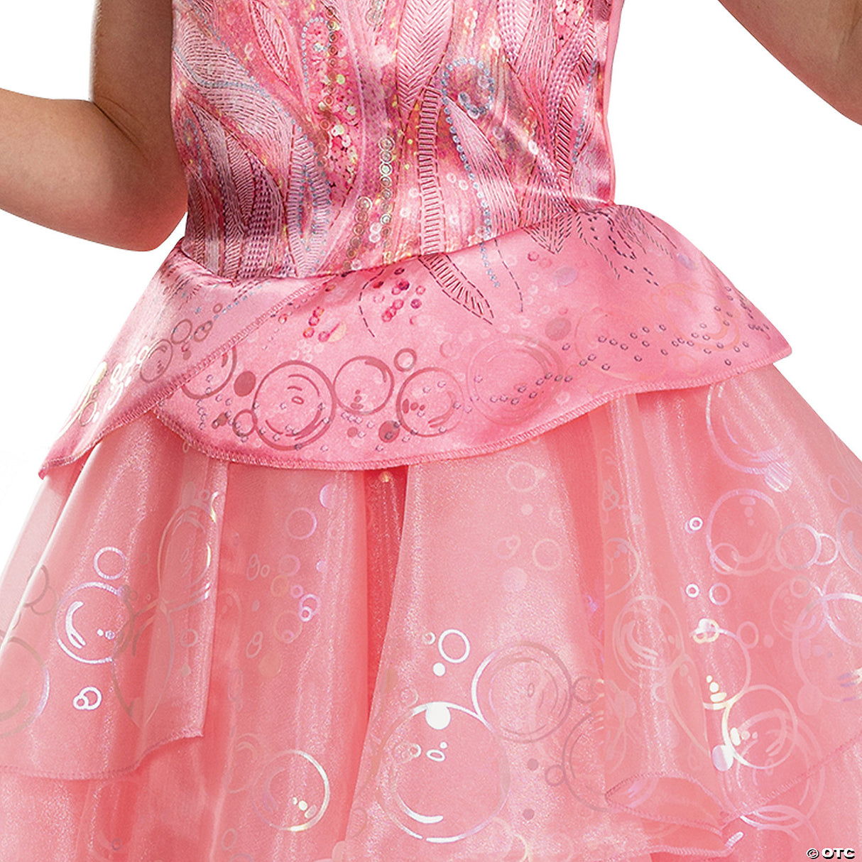 Girl’s Deluxe Wicked™ Glinda The Good Witch Pink Dress Costume - Medium 7-8