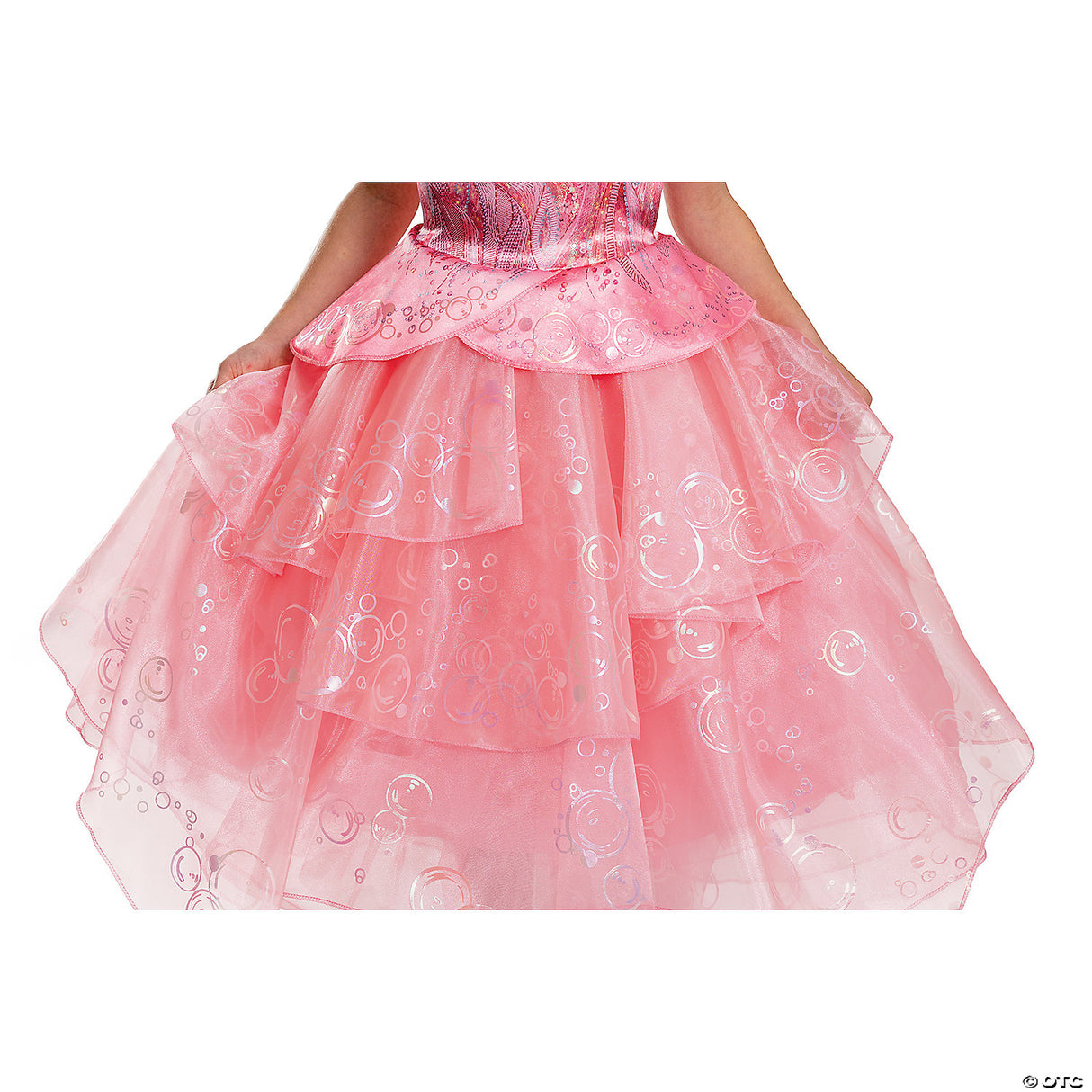 Girl’s Deluxe Wicked™ Glinda The Good Witch Pink Dress Costume - Medium 7-8