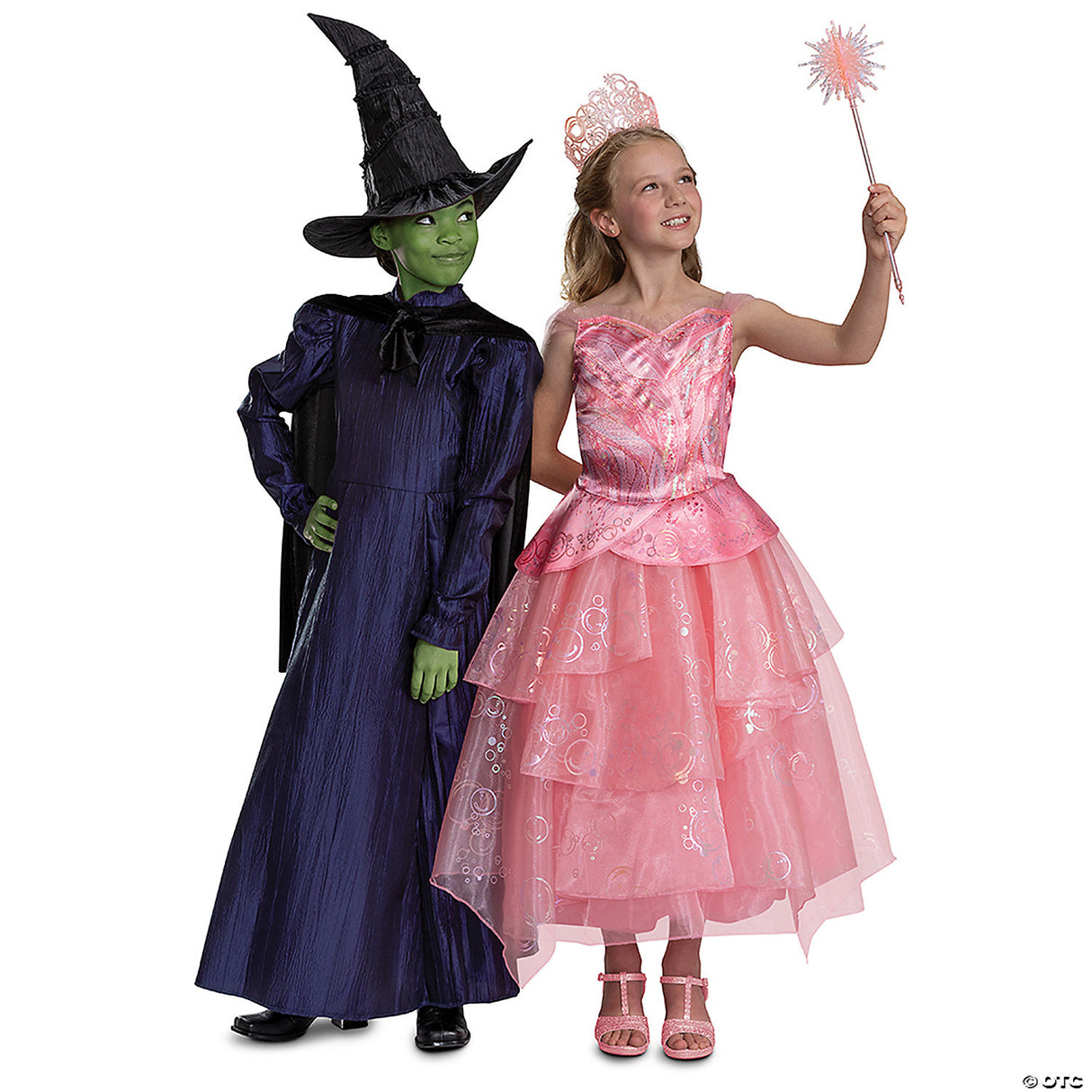 Girl’s Deluxe Wicked™ Elphaba Purple Dress Costume - Large 10-12