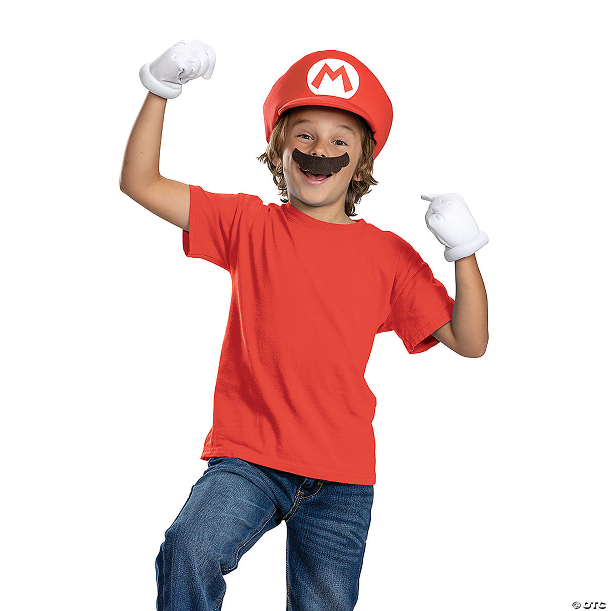 Kids Classic Super Mario Bros.™ Mario Elevated Costume Accessory Kit