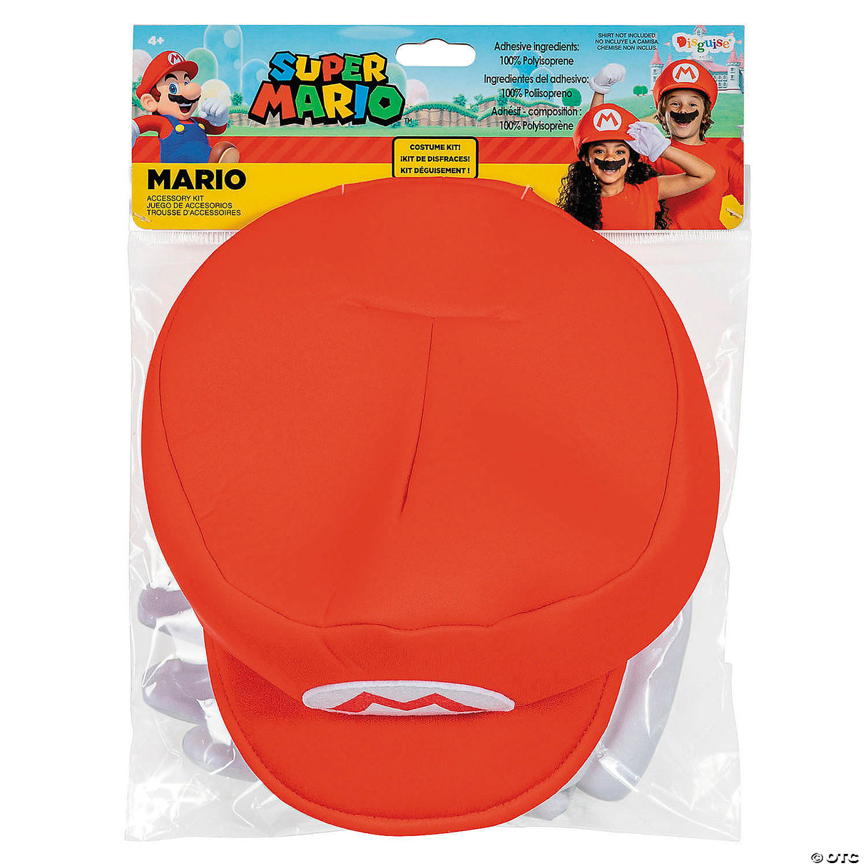 Kids Classic Super Mario Bros.™ Mario Elevated Costume Accessory Kit