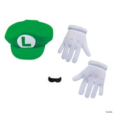 Kids Classic Super Mario Bros.™ Luigi Elevated Costume Accessory Kit