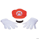 Adults Classic Elevated Super Mario Bros™ Mario Costume Accessory Kit