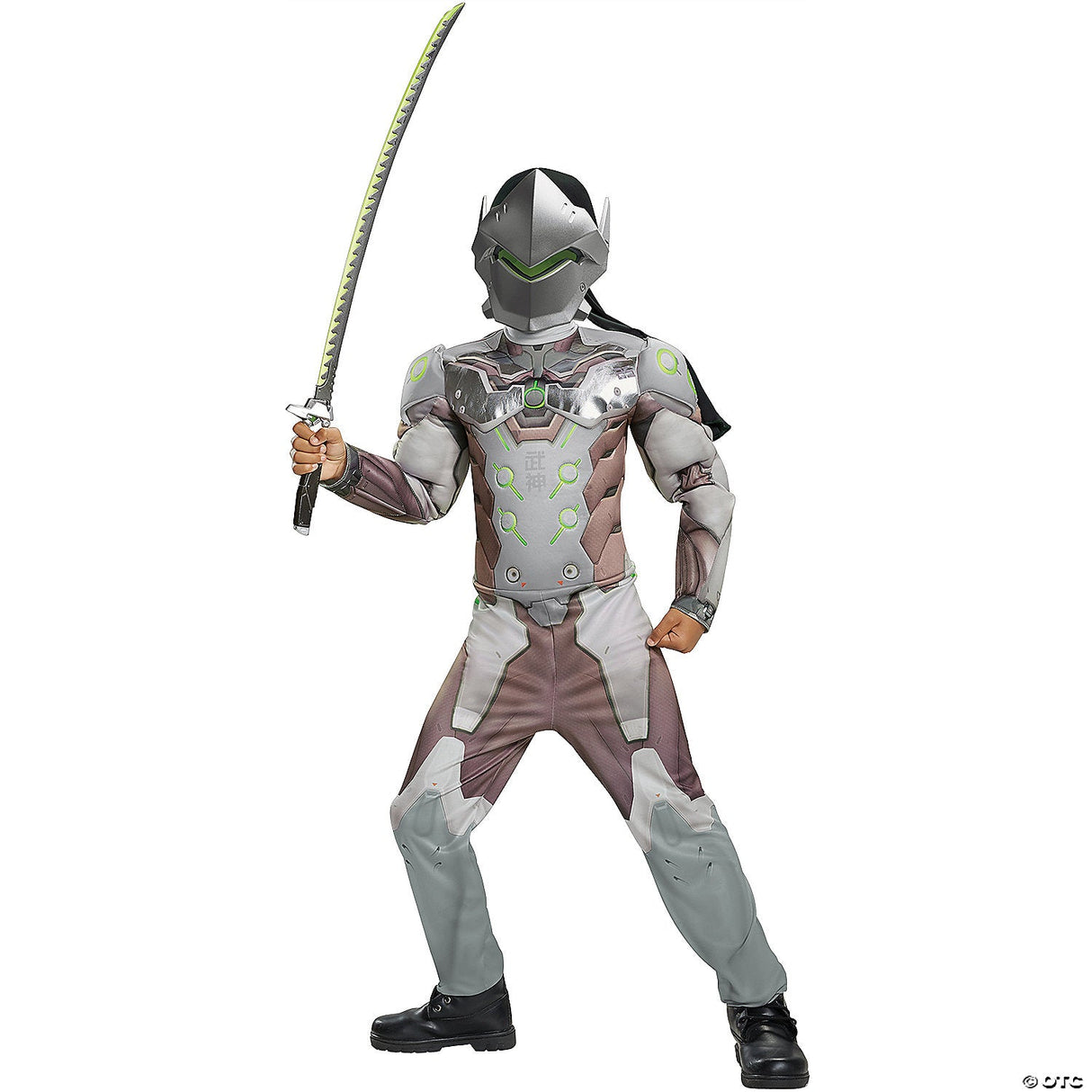 CHILD'S GENJI MUSCLE-SIZE 4-6 - Kids Halloween Costume Cosplay & Party Outfit