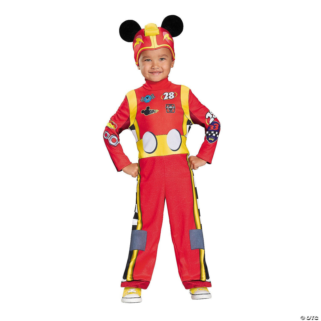 MICKEY ROADSTER CLASSIC TODDLER M 3T-4T - Toddler Halloween Costume Cosplay