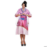 WOMEN'S MULAN DELUXE COSTUME 4-6 - Halloween Costume Adult Cosplay Party Outfit