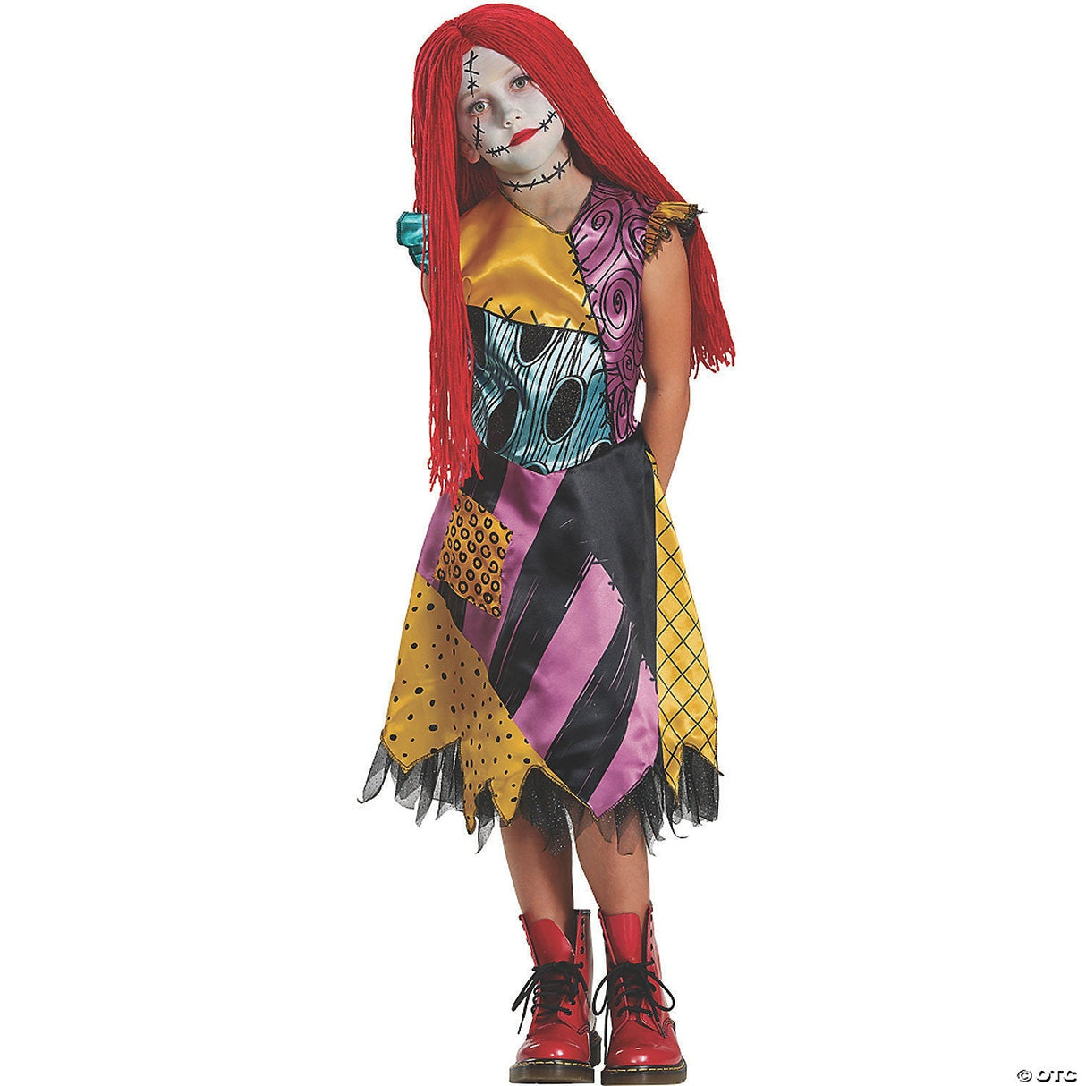 Girl's Sally Deluxe Costume 4-6X – The Nightmare Before Christmas Outfit