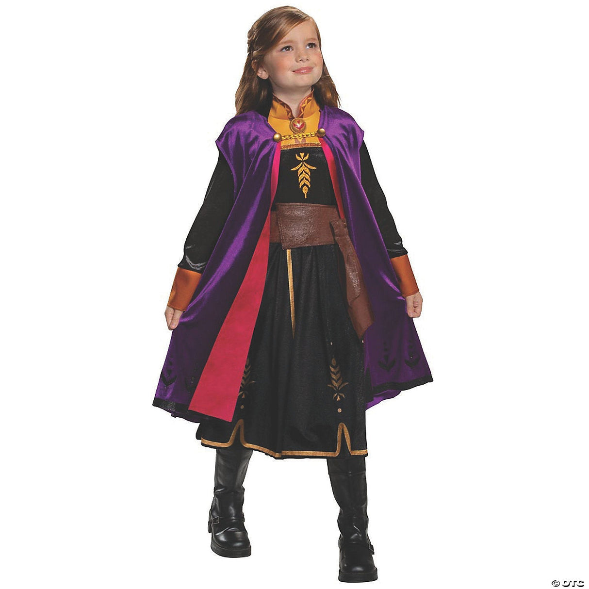 FROZEN 2 ANNA CHILD DELUXE 4-6 - Kids Halloween Costume Cosplay & Party Outfit