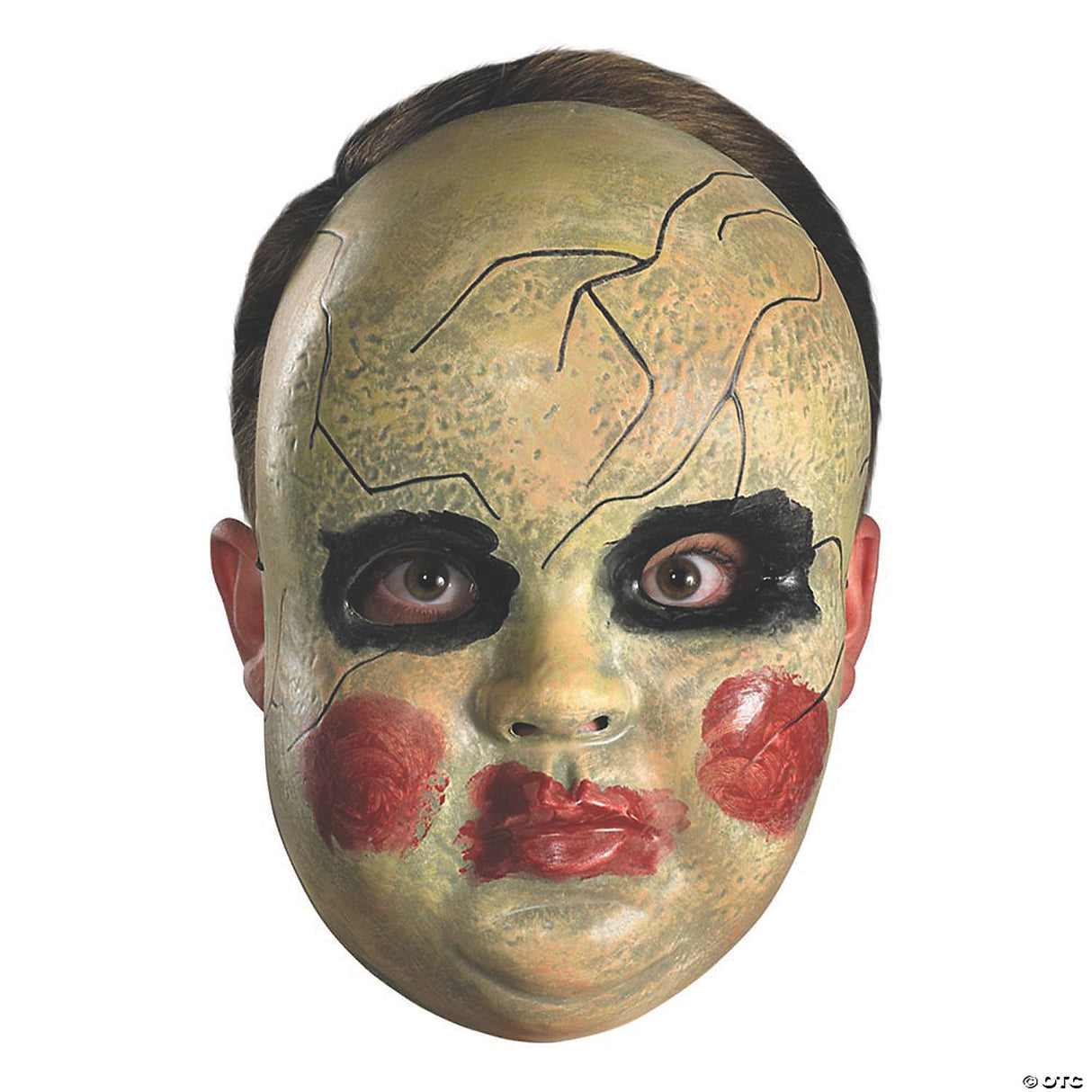 Adults Smeary Doll Face Mask