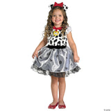 Girl's Dalmatian Classic Costume Toddler 2T – Kids Halloween Outfit