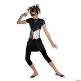 Teen Girl's Black Suited Spider Costume - Standard - Kids Halloween Costume
