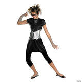 Teen Girl's Black Suited Spider Costume - Standard - Kids Halloween Costume