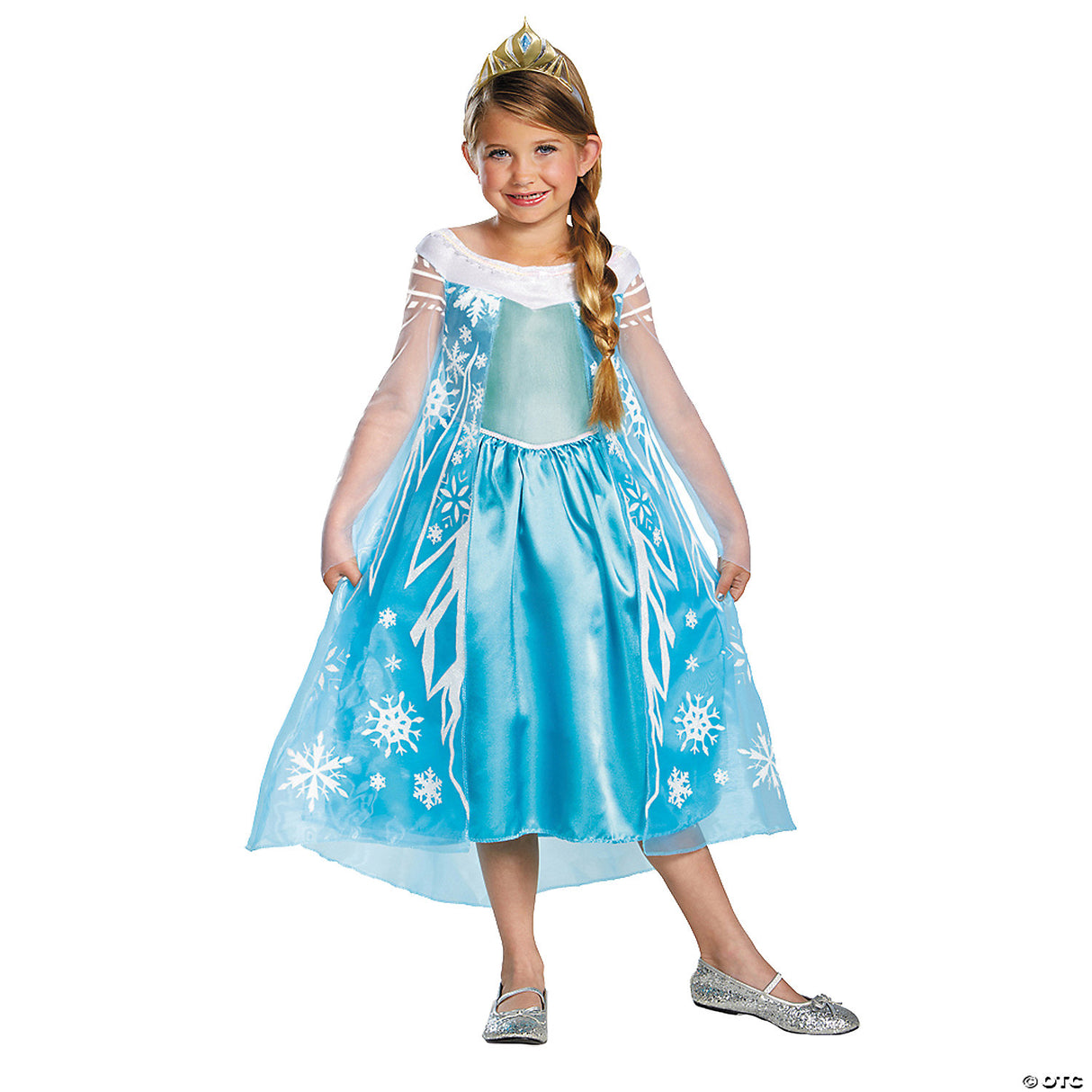 GIRL'S FROZEN ELSA DLX 10-12