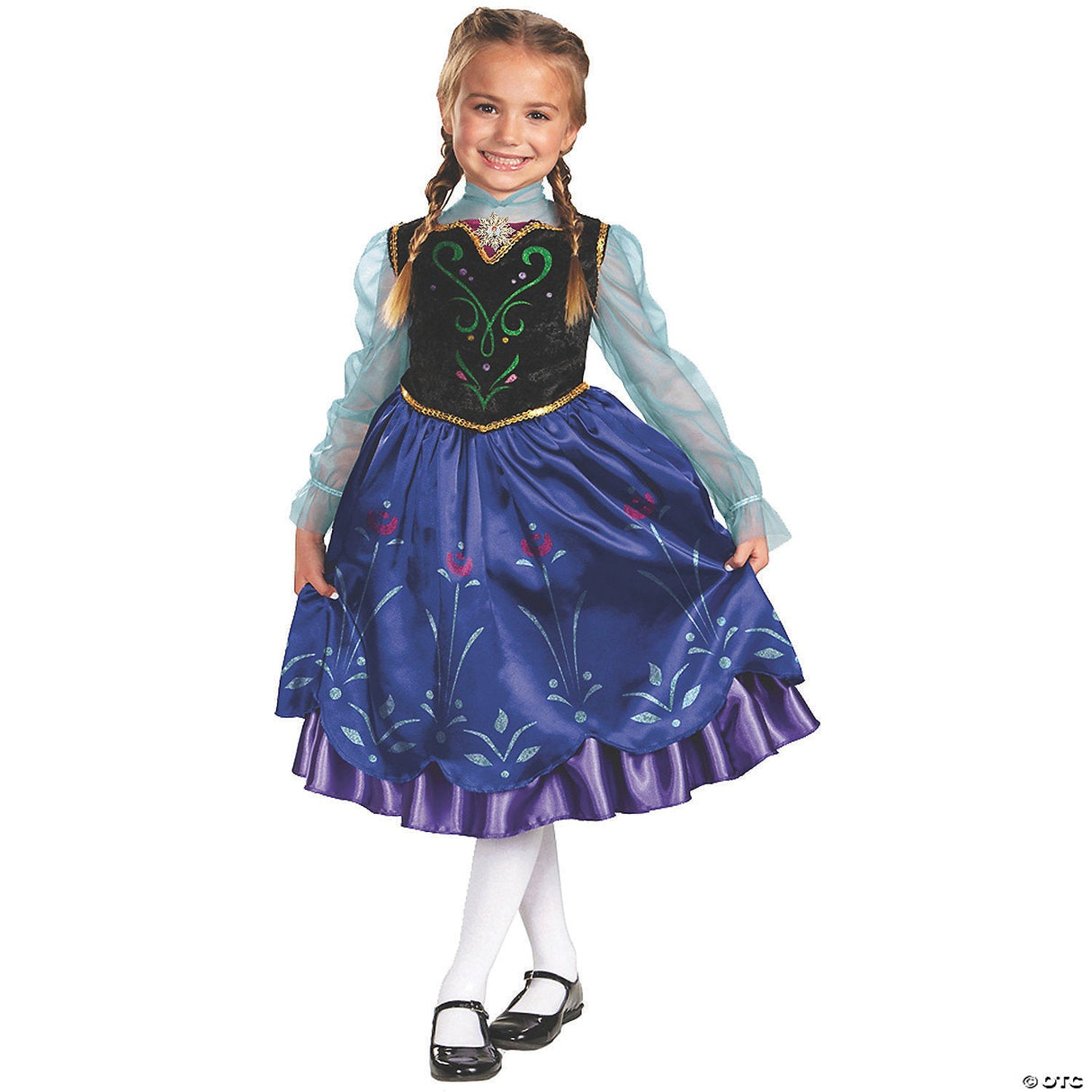 FROZEN ANNA CHLD DLX 7-8 - Baby Halloween Costume Infant Cosplay Dress Up Outfit