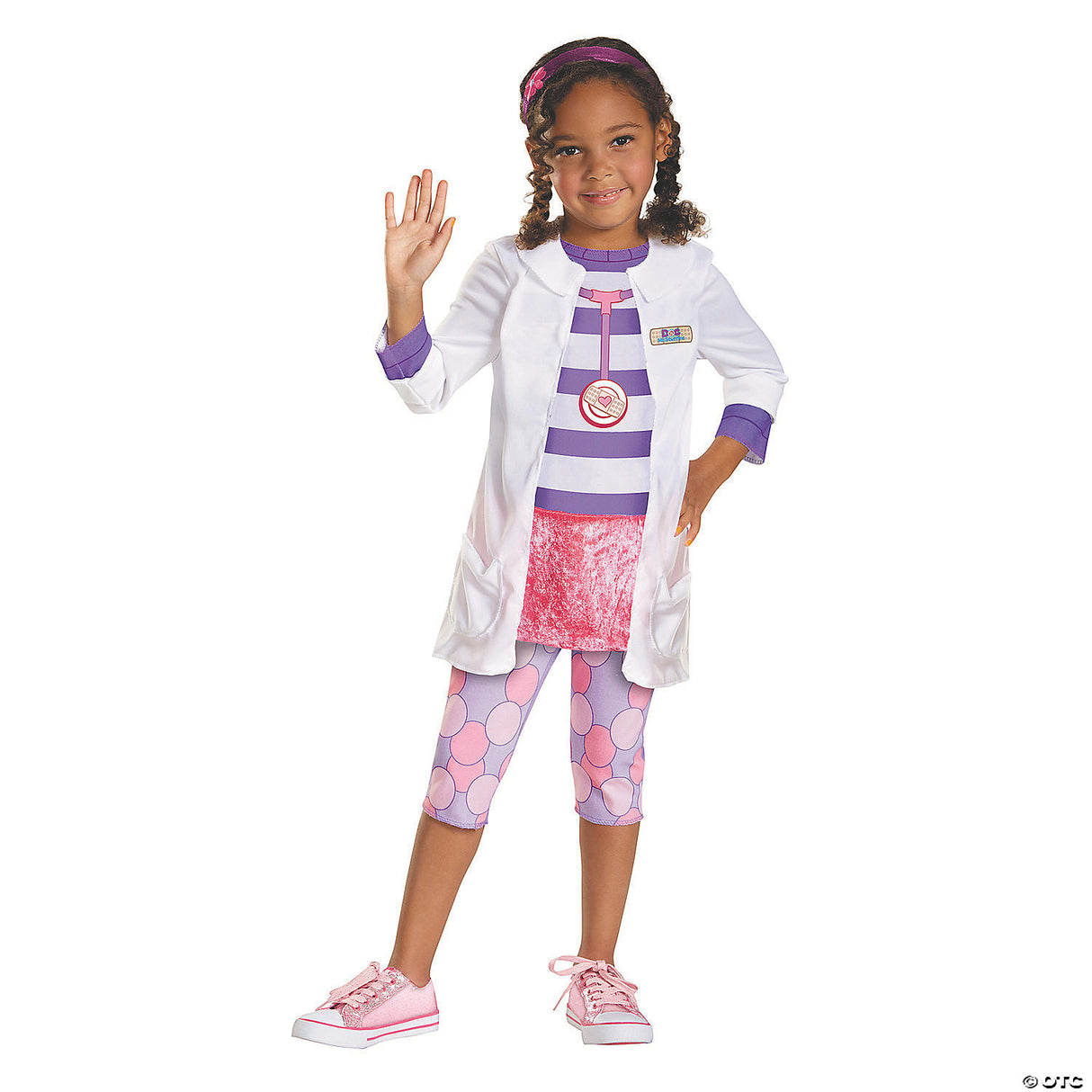 GIRL'S DOC MCSTUFFINS COSTUME DG59084