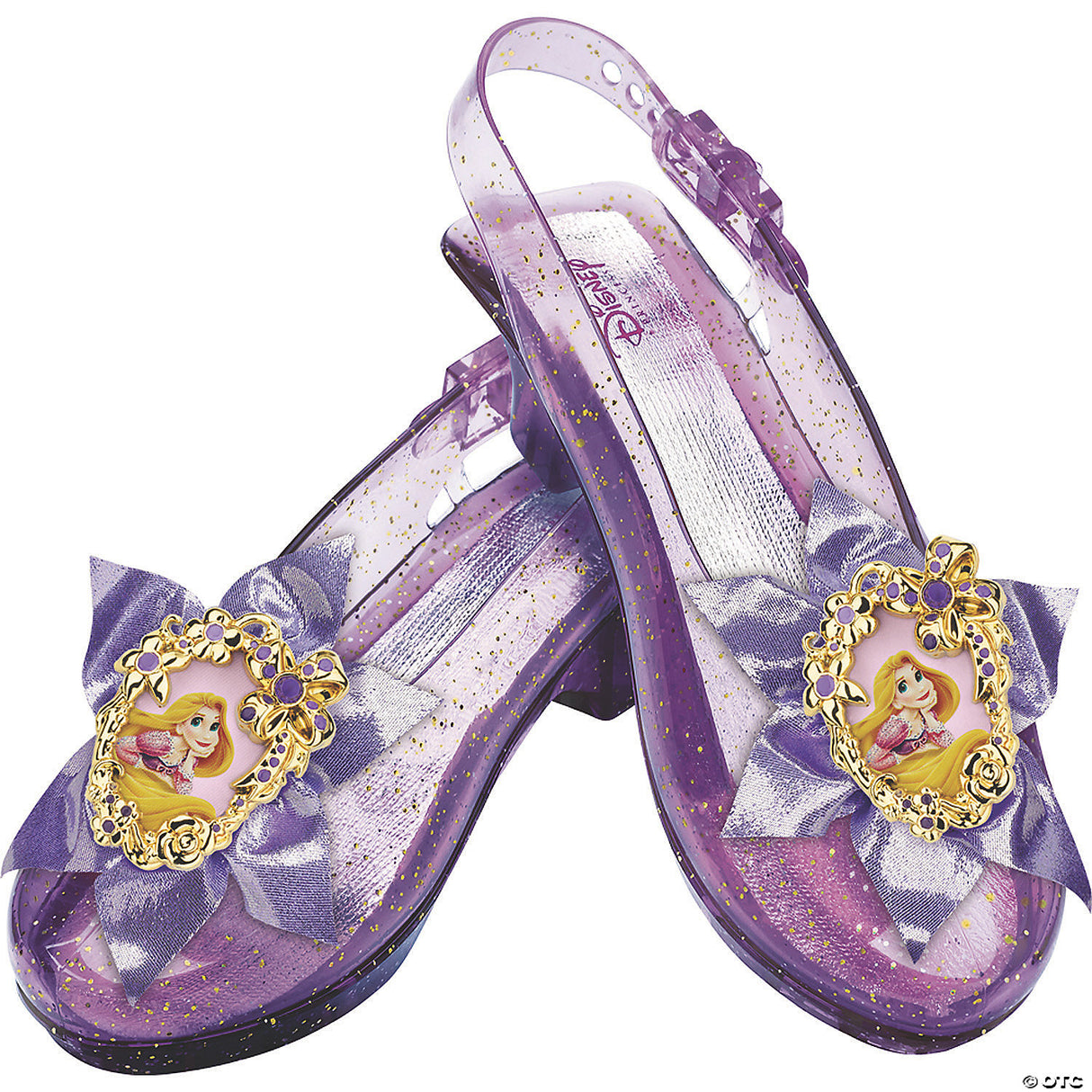 Kids Disney's Tangled Rapunzel Purple Sparkle Jelly Shoes