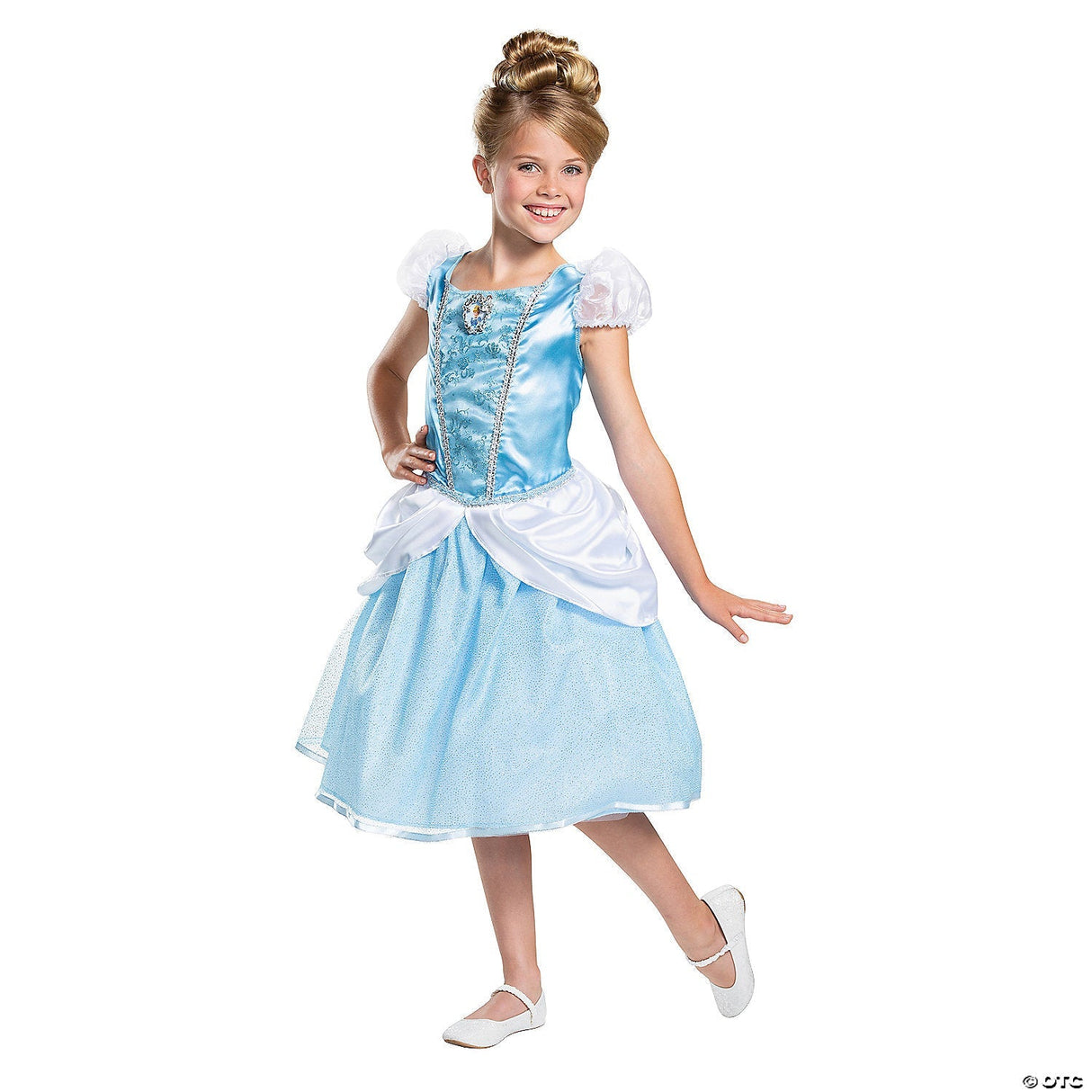 CINDERELLA CLASSIC TODDLER 3T-4T - Toddler Halloween Costume Cosplay Dress Up
