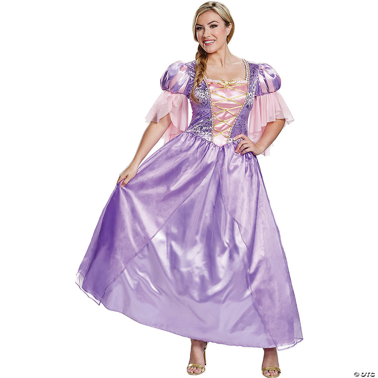 WMS RAPUNZEL DELUXE COSTUME 4-6