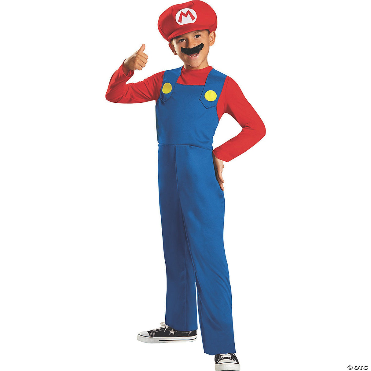 MARIO CLASSIC CHILD 4-6X - Kids Halloween Costume Cosplay & Party Outfit