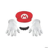 Adults Super Mario Bros.™ Mario Accessory Kit - Halloween Costume Accessory Part