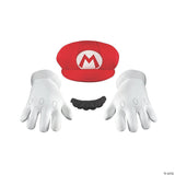 Adults Super Mario Bros.™ Mario Accessory Kit - Halloween Costume Accessory Part