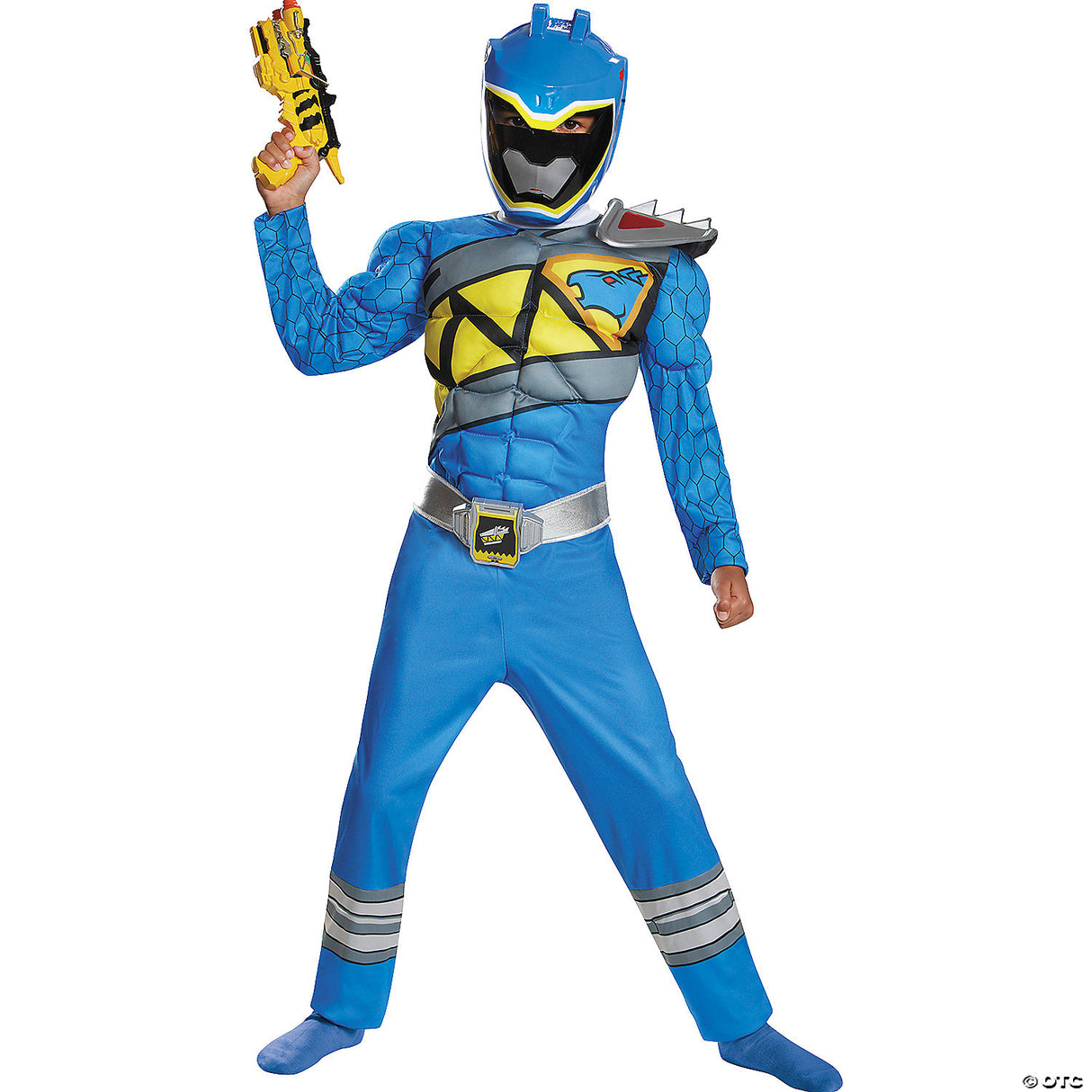 DINO CHARGE BLUE RANGER MUSCLE COSTUME