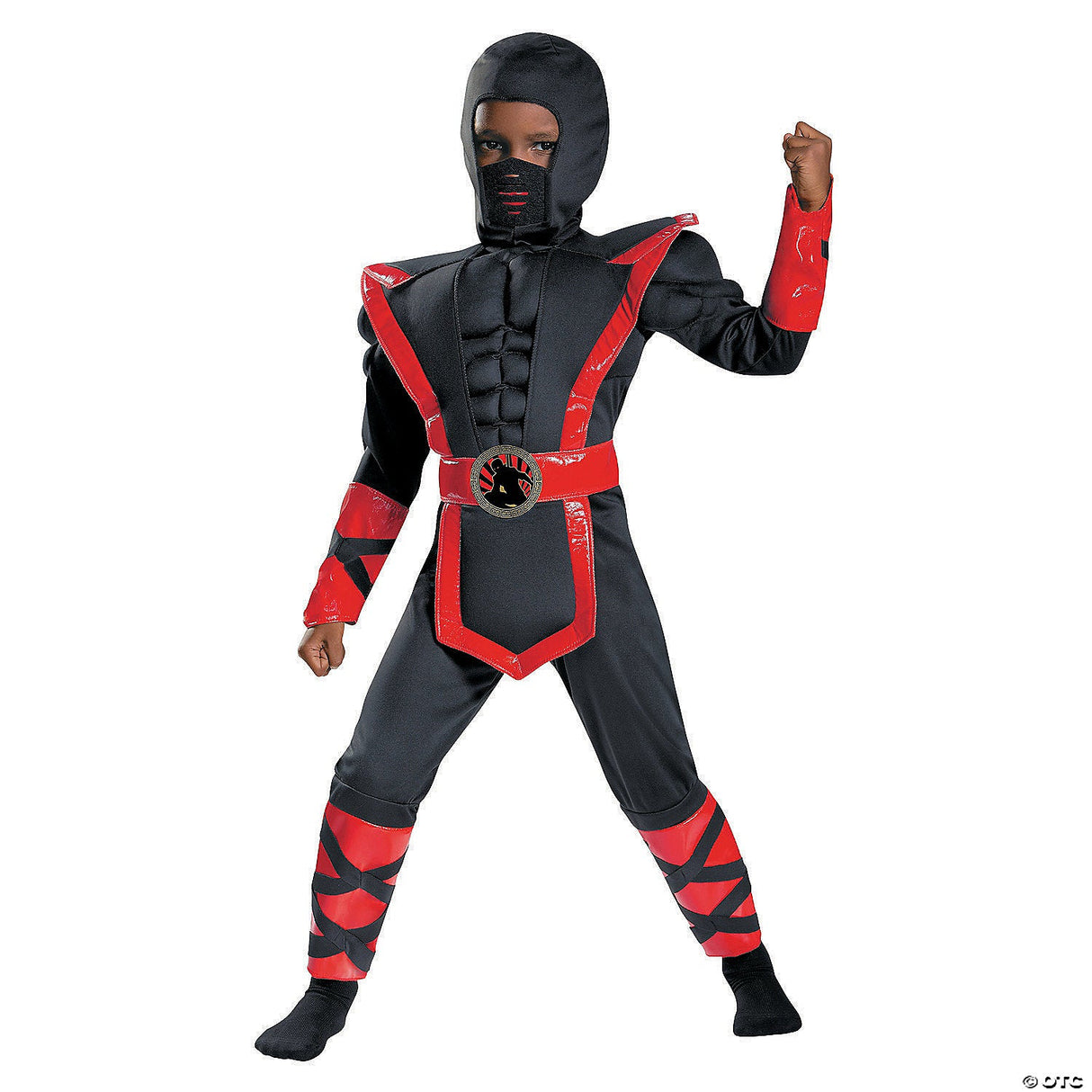 NINJA TODDLER MUSCLE 4-6 - Toddler Halloween Costume Cosplay Dress Up & Party