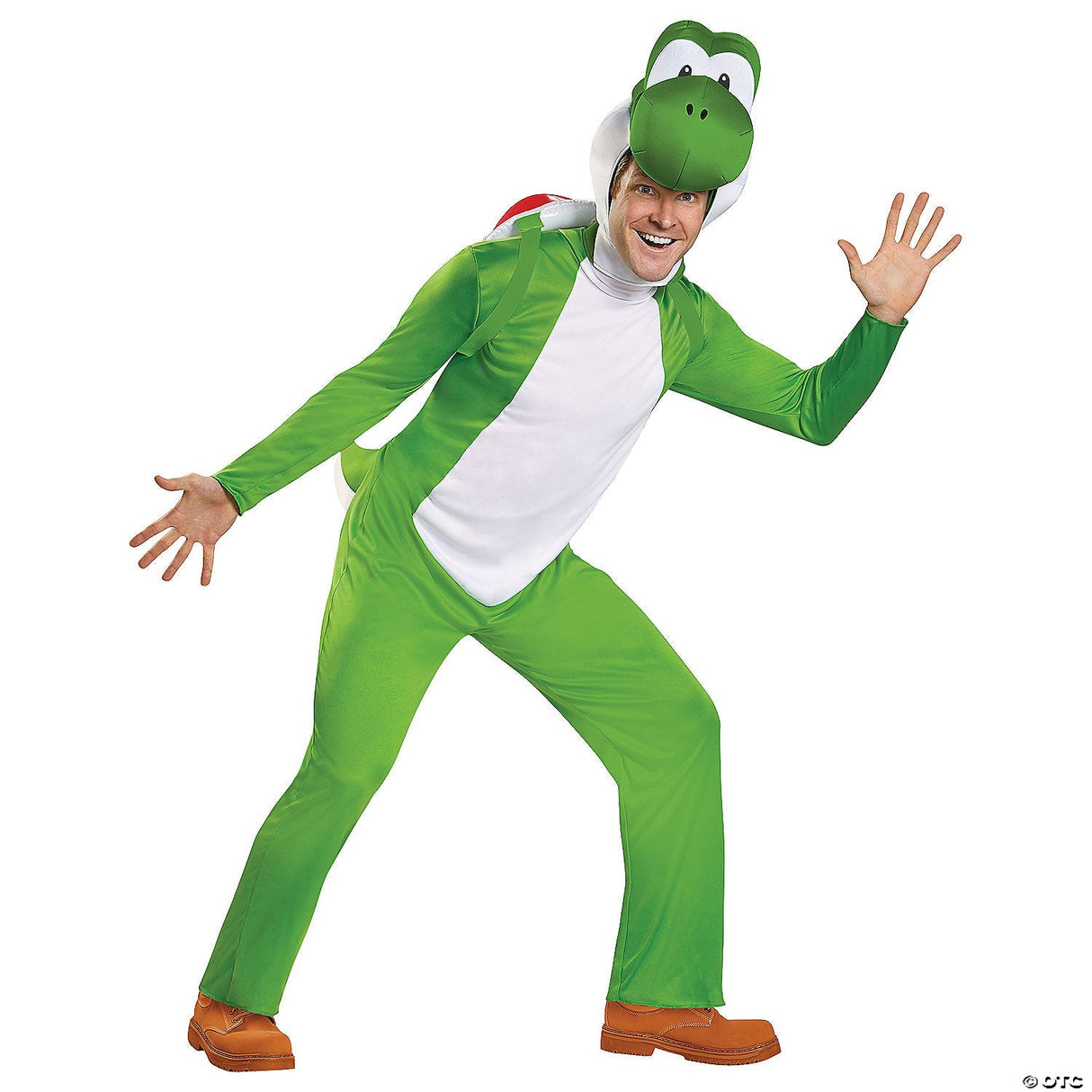 Adult Yoshi Deluxe Costume – Nintendo Super Mario Bros. Cosplay  L/XL 42-46