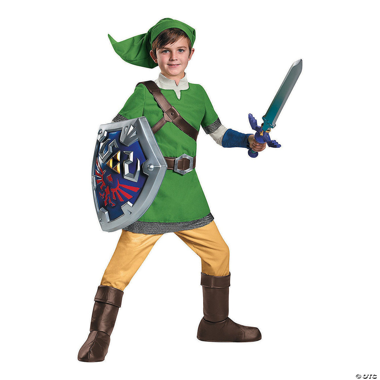 LINK DELUXE CHILD 10-12 - Halloween Costume Cosplay & Party Outfit For Kids