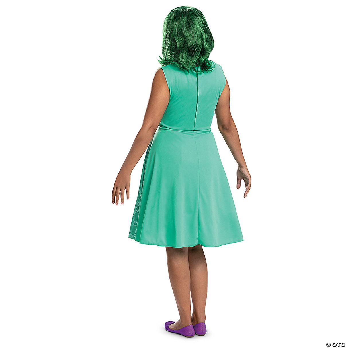 Women’s Classic Disney/pixar Inside Out 2 Green Disgust Costume - Medium 8-10