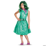 Girl’s Classic Disney/pixar Inside Out 2 Green Disgust Costume - Medium 7-8