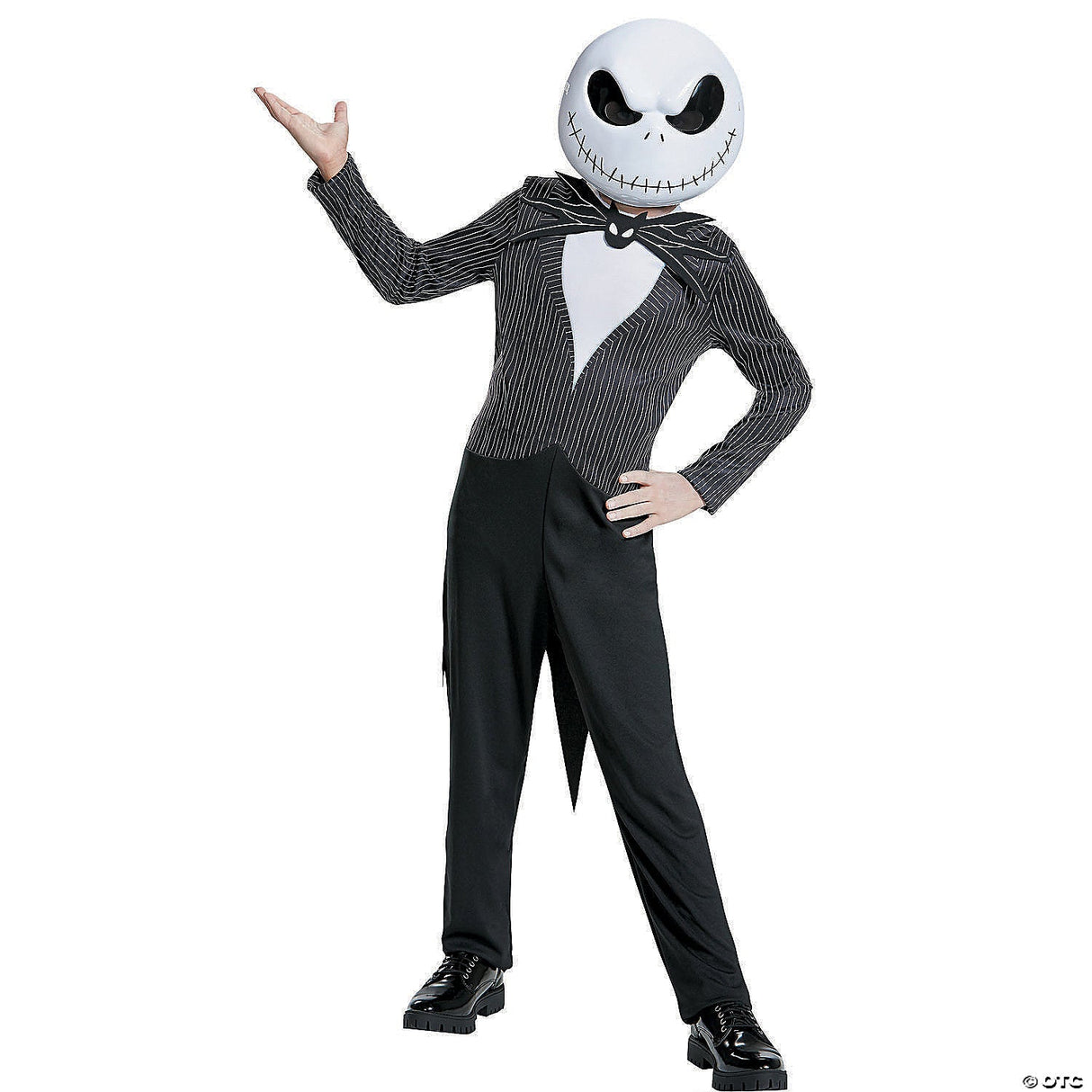 JACK SKELLINGTON CHILD 4-6 - Halloween Costume Cosplay & Party Outfit For Kids
