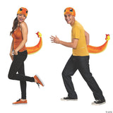 Adults Pokémon Charmander Accessory Kit – Funny Anime Halloween Cosplay Costume
