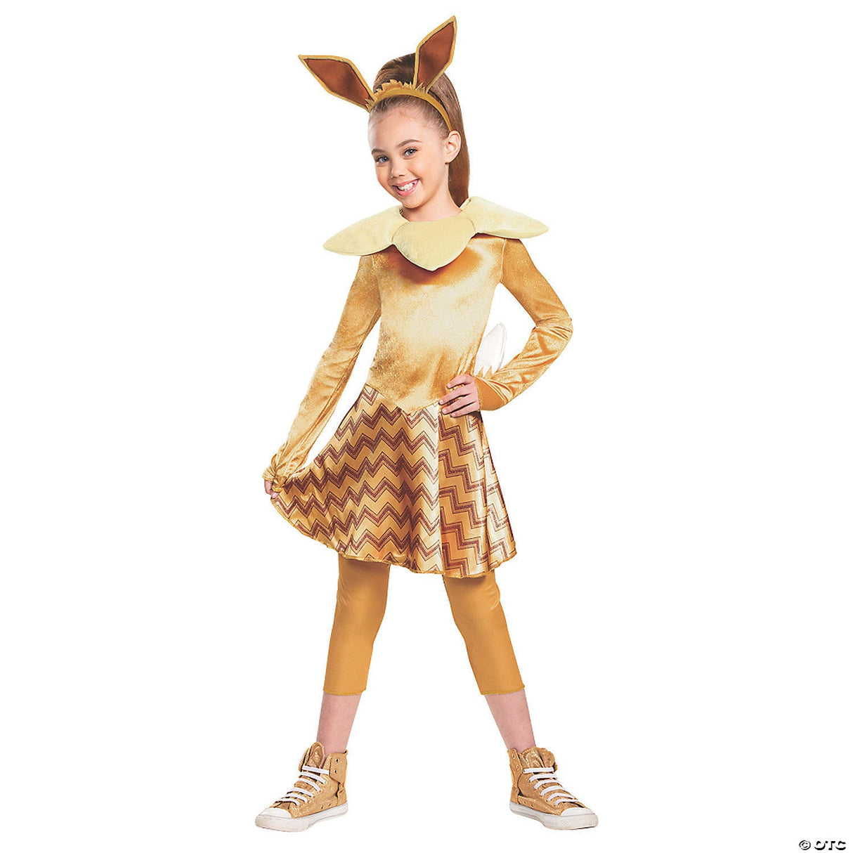 GIRL'S EEVEE DELUXE COSTUME 4-6X - Halloween Costume Dress Up Party Outfit