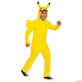 PIKACHU CHILD HOOD JMPSUIT CLSSIC S 4-6 - Halloween Costume Cosplay & Party