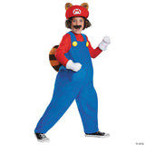 MARIO RACCOON DELUXE CHILD S 4-6 - Halloween Costume Cosplay & Party Outfit